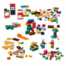BYGGLEK БЮГГЛЕК Конструктор LEGO®, 201 деталь - разные цвета