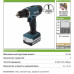 Дрель-шуруповерт аккумуляторная Makita DF347DWE, 14.4 В Li-ion 2x1.5 Ач