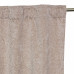 Штора на ленте Stefanie Fossil, 200х280 см, цветы, цвет серо-коричневый