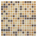 Мозаика 32.7х32.7 см керамическая, цвет коричневый