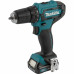 Дрель-шуруповерт Makita DF333DAX13, 12 В Li-Ion 2x2 Ач