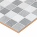 Плитка настенная «Дора» 20x30 см 1,44 м² цвет серый микс