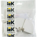 Угол для кабель-канала 90 градусов IEK КМП 40/16 мм цвет белый 4 шт.
