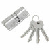 Цилиндр ключ/ключ 35х35 хром, МЦ1-6