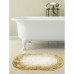 Коврик для ванной «Фокус» 60х90 см цвет бежевый