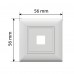 Декоративное основание Lemer You-Design Дерево 55x55 мм пластик цвет дерево