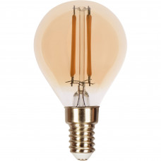 Лампа светодиодная Gauss Filament Globe E14 5 Вт 400 Лм свет тёплый белый