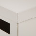 Коробка складная 20х12х13 см картон цвет бежевый