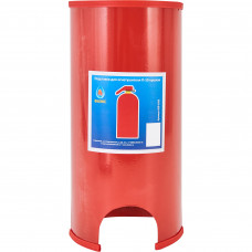 Подставка под огнетушитель Фаэкс ОГН-П10, 146x312x146 мм, металл, цвет красный