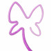 Держатель для орхидей, цвет фиолетовый