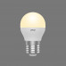 Лампа светодиодная Gauss Basic E27 220 В 7.5 Вт шар 670 лм, тёплый белый свет
