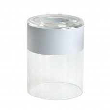 Плафон для люстры Nina Glass Цилиндр E27 стеклянный прозрачная полоса цвет серый