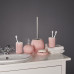 Стакан для зубных щеток Rosy керамика цвет розовый