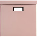 Коробка складная 31х31х30 см картон цвет розовый