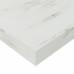 Полка мебельная Spaceo White Marble, 600x235x38 мм, МДФ, цвет белый мрамор