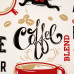 Салфетка сервировочная «Тонус» 26x41 см рисунок кофе цвет бежевый