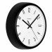 Часы настенные круглые ⌀24 см цвет черный