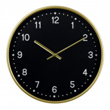 Часы настенные Ностальгия ⌀30,5 см цвет золотистый