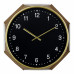 Часы настенные Ностальгия ⌀30,5 см цвет золотистый