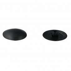 Заглушка на шуруп-стяжку Hex 5 мм полиэтилен цвет чёрный, 40 шт.