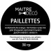 Декоративная добавка Maitre Deco «Paillettes Or» цвет золото 30 г