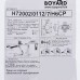 Петля мебельная накладная для угловых шкафов Boyard Slide-on H72002, 19х60 мм