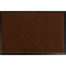 Коврик Inspire Lenzo 40x60 см, полиэфир/резина, цвет коричневый