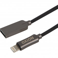 Дата-кабель 8PIN Oxion SC034A цвет чёрный