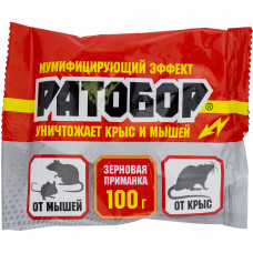 Средство для защиты садовых растений от грызунов «Ратобор» зерновое 100 г