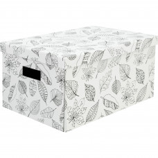 Коробка складная 40х28х20 см картон цвет белый