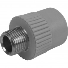 Муфта ⌀25 мм х 1/2" FV-PLAST НР полипропилен A215025E12I Муфта ⌀25 мм х 1/2" FV-PLAST НР полипропилен A215025E12I