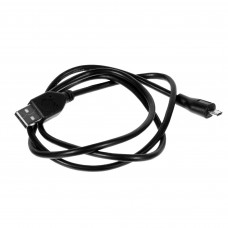 Кабель USB-microUSB Oxion «Стандарт» 1 м, ПВХ/медь, цвет чёрный