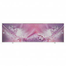 Экран под ванну фронтальный Метакам Премиум А № 1 168 см цвет розовый