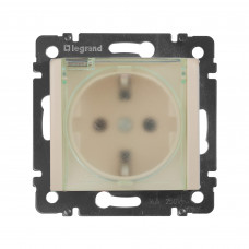 Розетка встраиваемая влагозащищённая Legrand Valena с заземлением с крышкой IP44 цвет слоновая кость Розетка встраиваемая влагозащищённая Legrand Valena с заземлением с крышкой IP44 цвет слоновая кость
