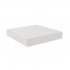 Полка мебельная Spaceo White, 230x235x38 мм, МДФ, цвет белый