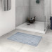 Коврик для ванной комнаты Essential 60x40 см цвет тёмно-серый