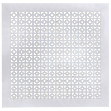 Экран для радиатора Дамаско 60х60 см цвет белый
