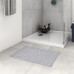 Коврик для ванной комнаты Easy 60x40 см цвет тёмно-серый