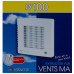 Вентилятор осевой вытяжной Вентс D100 мм 34 дБ 98 м³/ч цвет белый