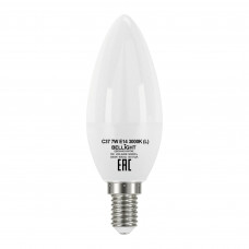Лампа светодиодная Bellight E14 220-240 В 7 Вт свеча матовая 600 лм теплый белый свет