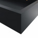 Полка мебельная Spaceo Paris, 400x150x40 мм, МДФ, цвет черный