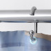 Штора для ванны Elpoa, 180х200 см, полиэстер, цвет бежевый/голубой