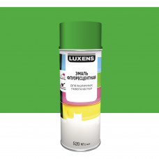 Эмаль аэрозольная люминесцентная Luxens цвет зеленый 520 мл