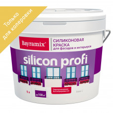 Краска для колеровки фасадная Bayramix Silicon Profi прозрачная база С 9 л