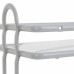 Полка для ванной двухъярусная Swensa Termo 29.1 см цвет серый