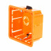 Коробка распределительная TDM 92х92х45 мм цвет оранжевый