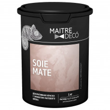 Краска декоративная Maitre Deco Soie Mate 1 кг цвет бежевый