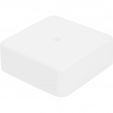 Коробка распределительная 75x75x28 мм цвет белый, IP20