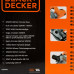 Циркулярная пила Black&Decker CS1250, 1250 Вт, 190 мм