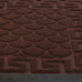 Коврик Inspire Lenzo 40x60 см, полиэфир/резина, цвет коричневый